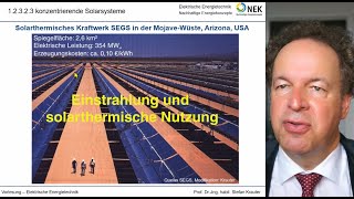 Vorlesung 04 Energietechnik  Einstrahlung amp Solarthermische Nutzung [upl. by Kam]