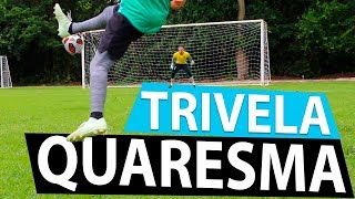 APRENDA A TRIVELA DO QUARESMA Lances efetivos de futebol BZK [upl. by Micheal]