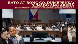 BATO AT BONG GO DUMEPENSA SENADO ANG ARENA [upl. by Kcirednek]