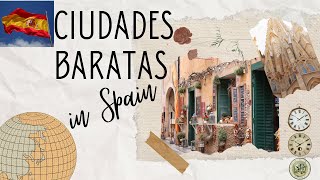 Pasaporte LowCost hacía las 15 ciudades  BARATAS de España [upl. by Akiam554]