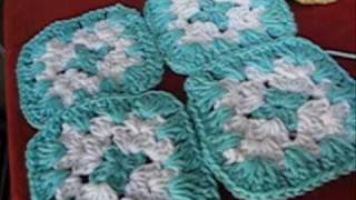 Joining Crochet Squares amp Motifs [upl. by Ahteral]