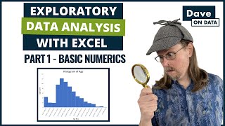 Exploratory Data Analysis With Excel  Part 1  Basic Numerics [upl. by Schweiker]