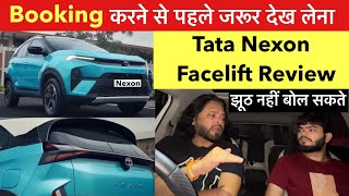 New Tata Nexon Review 🚘 Booking करने से पहले यह जरूर देख लेना 🫵🏻 [upl. by Ennayt]