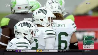 NCAAF 2017 ESPN Bahamas Bowl Ohio vs UAB [upl. by Rednael]