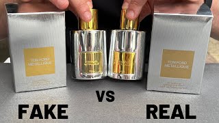 Fake vs Real Tom Ford Metallique EDP Perfume 100ml [upl. by Luhey]