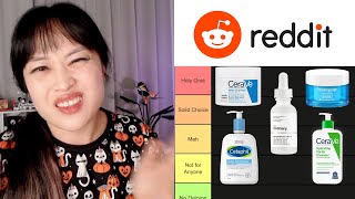 Chemist Ranks Reddits Top Skincare Products [upl. by Dnalrag]