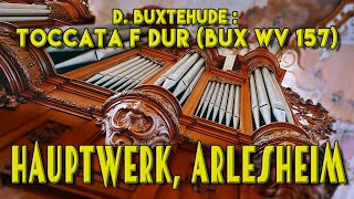 dietrich buxtehude  toccata f dur  bux wv 157  hauptwerk arlesheim domkirche [upl. by Ylecic576]