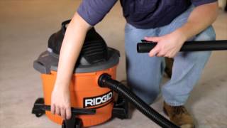 RIDGID WD0970 WetDry Vac [upl. by Norvun]