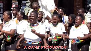 WATCH IMBUBE THE LION SLEEPS TONIGHT PRESENTED BY ITHEMBA YOUTH CHOIR [upl. by Greeson166]