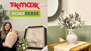 TK MAXX amp HOMESENSE shop and haul  mums dining nook reveal 😍 [upl. by Gautious]