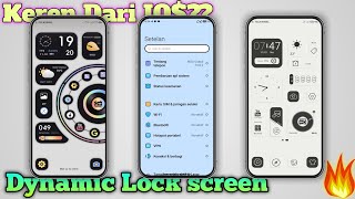 Keren Tembus Akar 3 Tema Xiaomi Miui 14 Simple Dynamic lockscreen [upl. by Tanhya977]