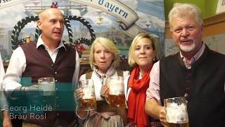 Oktoberfest 2018 HackerPschorr Bierprobe im Alten Eiswerk der Brauerei  so schmeckts [upl. by Jenness]