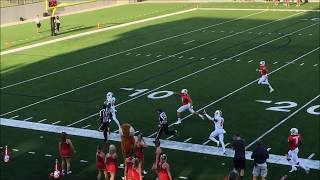 Kesean Carter 103 yard Kickoff Return For Touchdown The Woodlands vs Katy 2017 [upl. by Jc]