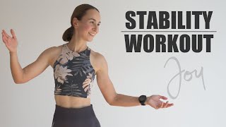 15 Min Stability Workout  Exercises for Improving Balance [upl. by Htebarual709]