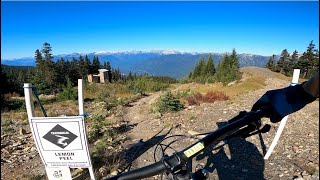 LEMON PEEL  Black trail  Closing Whistler Bikepark 2023 [upl. by Dilahk]