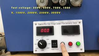 RT1609 Highvoltage Paint Film Continuity Tester [upl. by Hasty]