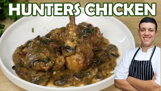 How to Make Hunters Chicken Chicken Chasseur Recipe [upl. by Garneau]