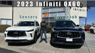 2023 Infiniti QX60 Sensory vs Autograph Which one to buy [upl. by Nolita]