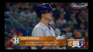 Zack Greinke  XBHs amp Hard Hit SinglesHitting Highlights [upl. by Newol313]