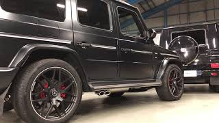 EXHAUTECH JAPAN 現行G550 W463エキゾテック 重低音サウンド可変バルブマフラーシステム Mercedes Benz G class exhaust system [upl. by Mohsen]