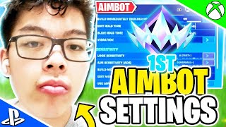 AsianJeffs Controller Settings Feel Like HACKING 🎯😈 500 Aim Assist✅ [upl. by Neehar]