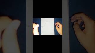 Easy tread painting for beginner easydiyshortsviralpaintingcrafthackartdrawingamazingpaper [upl. by Azilem]