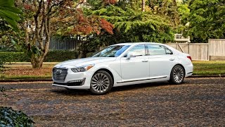 2017 Genesis G90 Car Review [upl. by Alakim]