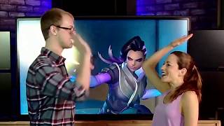 Fitzyhere Coaching NoobRavassa on How to Play Sombra [upl. by Aivalf]