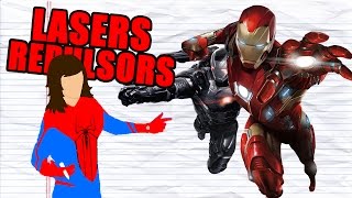 How Do IRON MANs Repulsors Work  Science Behind Superheroes [upl. by Ettenel]