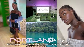 VLOG🎀 TRIP TO PORTLAND  DATE NIGHT WITH BF  JAMAICA VLOG [upl. by Neelrihs944]