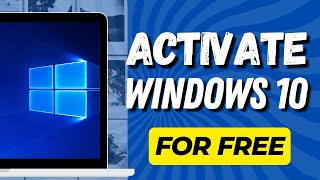 How To Activate Windows 10 For Free  Windows 10 free activation in 2024 [upl. by Kassi728]