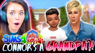 MEET CONNERS GRANDCHILD 😍 The Sims 4 CATS amp DOGS 33 🏖 [upl. by Jepson578]