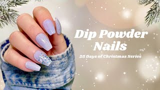 Dip Powder Nails  Nine Fifteen Aesthetics Dip Liquids First Impressions  Nail Tutorial [upl. by Saxon904]