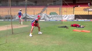 Virat Kohli takes the speed catching test [upl. by Electra795]