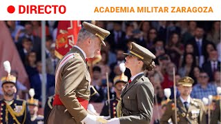 LEONOR FELIPE VI le entrega el DESPACHO DE ALFÉREZ y la GRAN CRUZ del MÉRITO MILITAR  RTVE [upl. by Reffotsirhc]