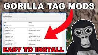 How to get mods and gorilla tag update tutorial NO PC [upl. by Karrie]