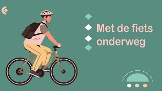 Met de fiets onderweg NT2 learndutch Waystage A2 12 Threshold B1 21 [upl. by Hose]