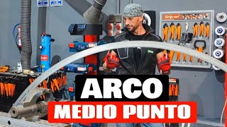 Cómo hacer ARCO DE MEDIO PUNTO Herrería [upl. by Ormsby450]