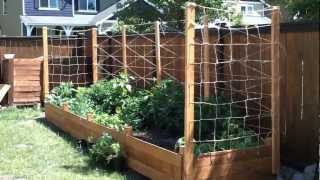 Building a raised garden bed  Part 3 [upl. by Buckels]