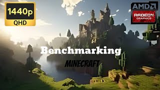 Benchmarking Minecraft on rx 570 in 20242k90fps [upl. by Ssirk]