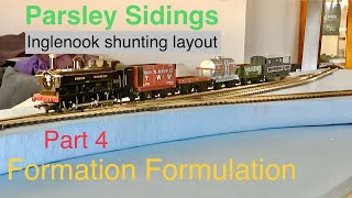 Formation of the track Formation  Parsley Sidings Inglenook shunting layout part 4 [upl. by Abdul681]