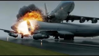 KLM Flight 4805  PanAm Flight 1736  Crash Animation Tenerife Disaster [upl. by Flower]