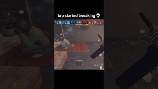 bro was tweaking tweaking gaming shorts funny fyp rainbowsixsiege r6 nostalgia [upl. by Gerstein]