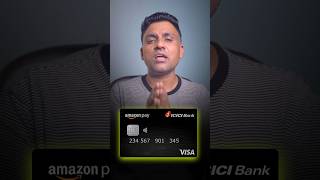 Amazon Pay ICICI Credit Card Apply Mistake cardbudhi ytshorts creditcard [upl. by Allare]