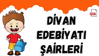 DİVAN EDEBİYATI ŞAİRLERİ [upl. by Ulick]