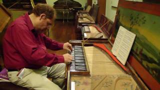 Original Hass Clavichord 1763 CPhEBach Poco Allegro from Prussian Sonata n° 1 [upl. by Aicarg]