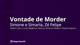 🎙️ Vontade de Morder — Simone e Simaria Zé Felipe [upl. by Ahselef583]