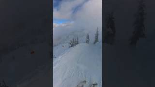 Exciting Powder Skiing at Revelstoke skiing revelstoke shorts [upl. by Franky]