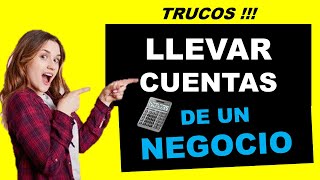 🔴 Cómo llevar la CONTABILIDAD de un NEGOCIO pequeño 😲  ENTRA YA [upl. by Alli]