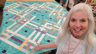 THIS IS SIMPLE FABULOUS quotBAKERS LATTICEquot QUILT [upl. by Jozef]